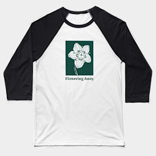 Flower Garden Flora Minimalist Art Vintage Since Baseball T-Shirt